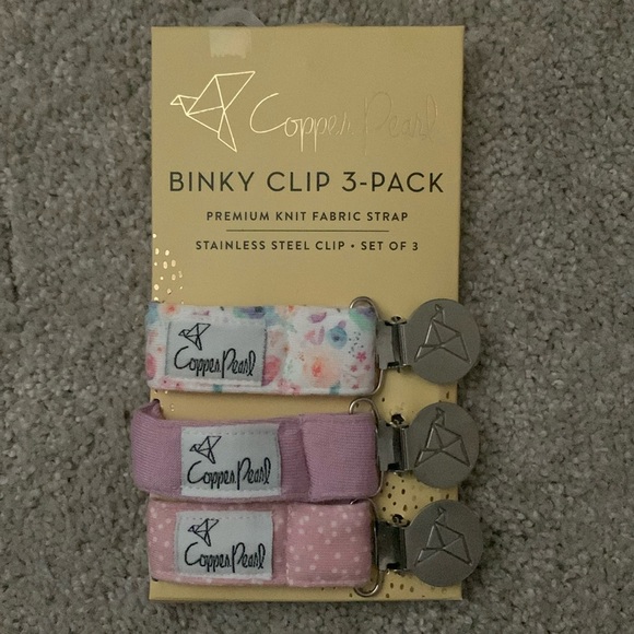 NWOT Copper Pearl binky clip 3-pack - Picture 4 of 5
